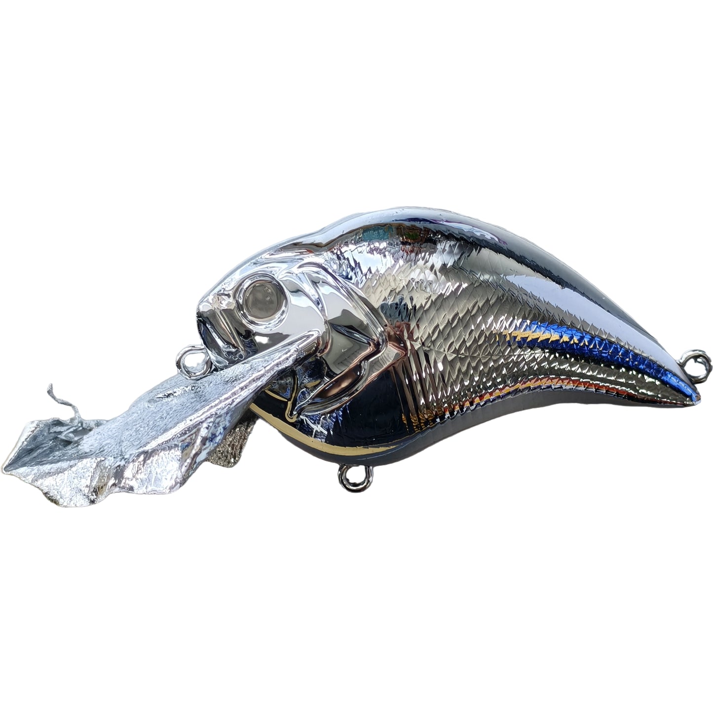 [Chrome] 6.5cm/10.7g Megabass KO S-Crank 1.2 Square Bill Crankbait Blanks BL-238-C