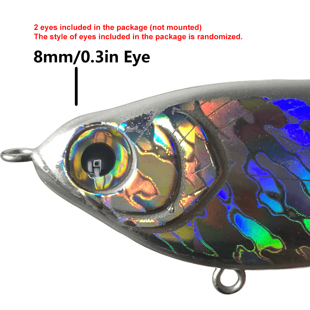 5'' Shad Glide Foiled Blanks - Smooth Body BL-090-A - Peekii Lure