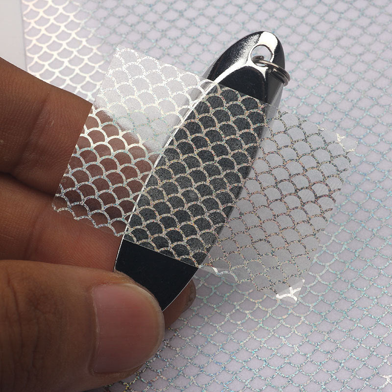 Fish Scale Adhesive Holographic Lure Tape LP-001