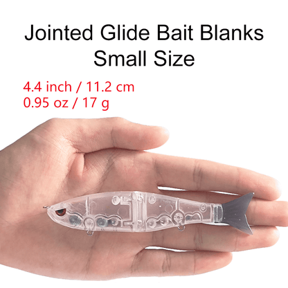 4.5'' Glide Bait Blanks BL-098-S - Peekii Lure