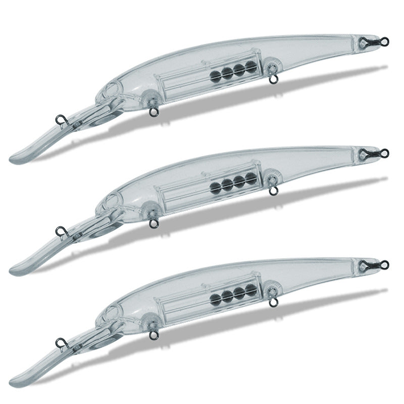 canada walleye fishing lures 16cm/17g Bandit Walleye Deep KO Unpainted Minnow Blanks BL-163