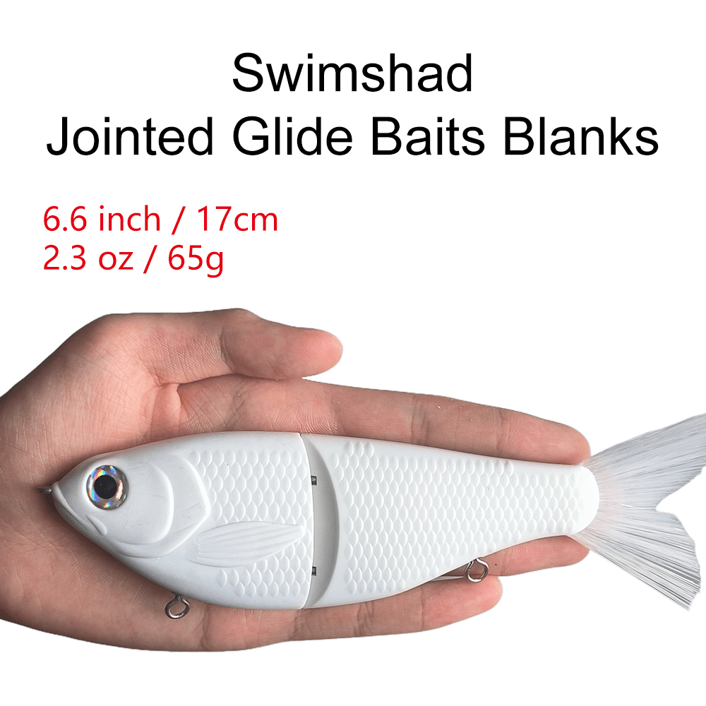 7'' 2-section Shad Blanks BL-095 - Peekii Lure