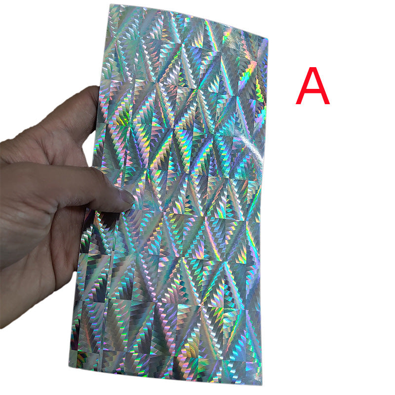 Adhesive Reflective Holographic Fishing Lure Tape LP-002, C
