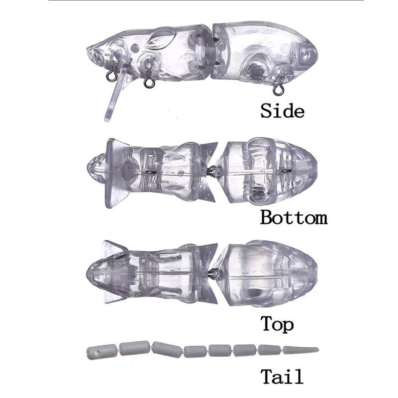 14g/8cm Rat 1-jointed Lure Blanks BL-108