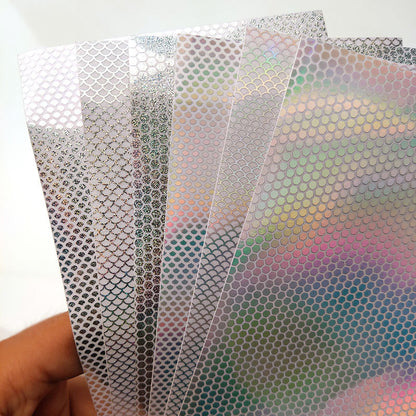 Fish Scale Adhesive Holographic Lure Tape LP-001