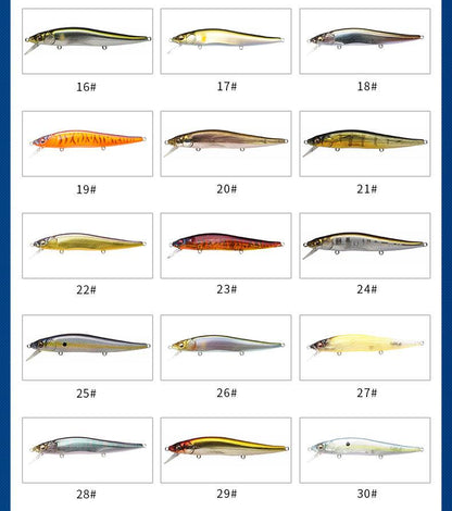 Megabass Vison Oneten KO 110+ 11.5cm/11.5g Quality Unpainted Floating Jerkbaits Blanks BL-107