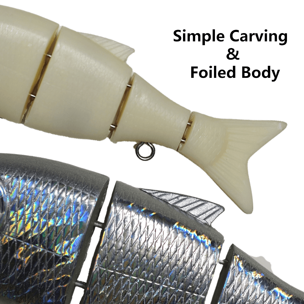 5''/1oz Foiled Blanks - Peekii Lure