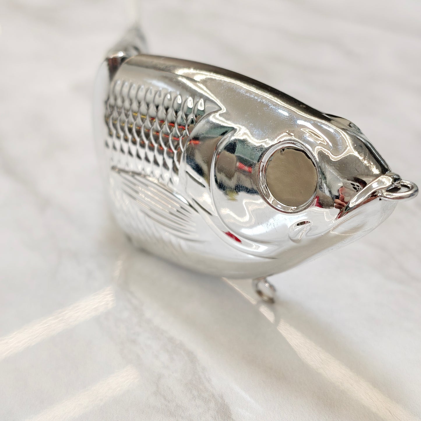 [Chrome] 7'' 2-section Shad Glide Bait Blanks BL-095-C