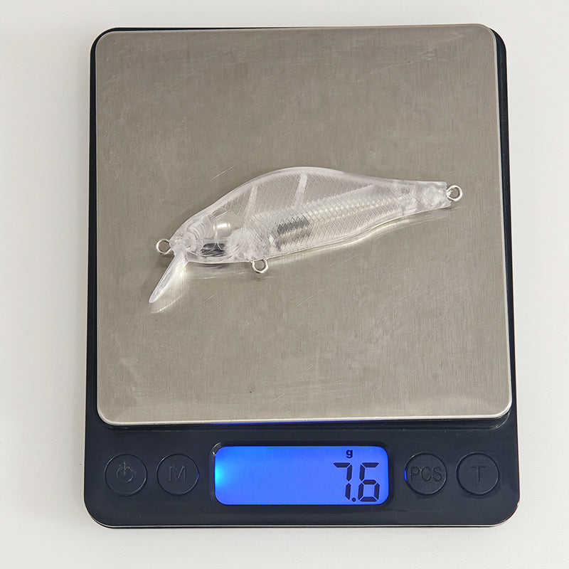 8cm/7.6g Weight Transfer Slow Sinking Minnow Blanks BL-252