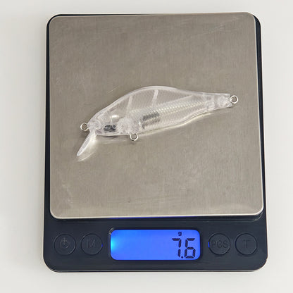 8cm/7.6g Weight Transfer Slow Sinking Minnow Blanks BL-252