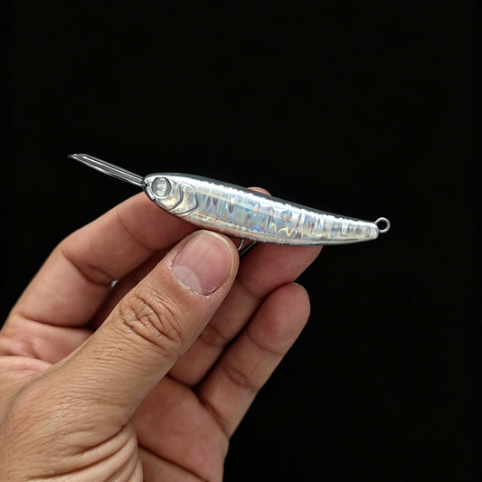[Foiled] 8.5cm/14.2g Riser Bait 006 ko Sinking Lure Blanks BL-236-F