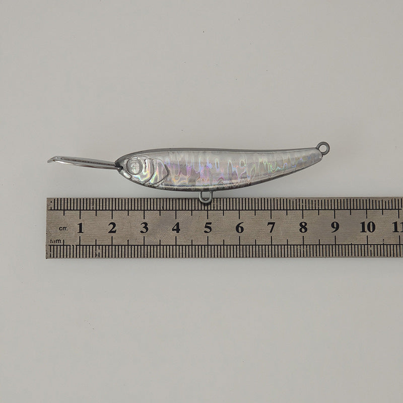 [Foiled] 8.5cm/14.2g Riser Bait 006 ko Sinking Lure Blanks BL-236-F