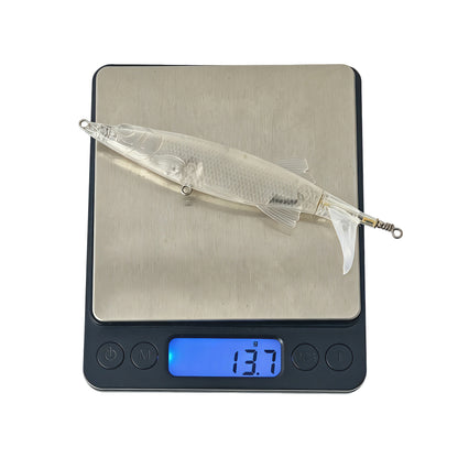 12.5cm/13.7g Alligator Lure with Propeller Blanks BL-270