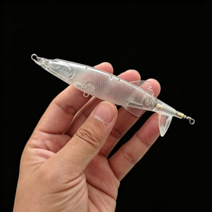 12.5cm/13.7g Alligator Lure with Propeller Blanks BL-270