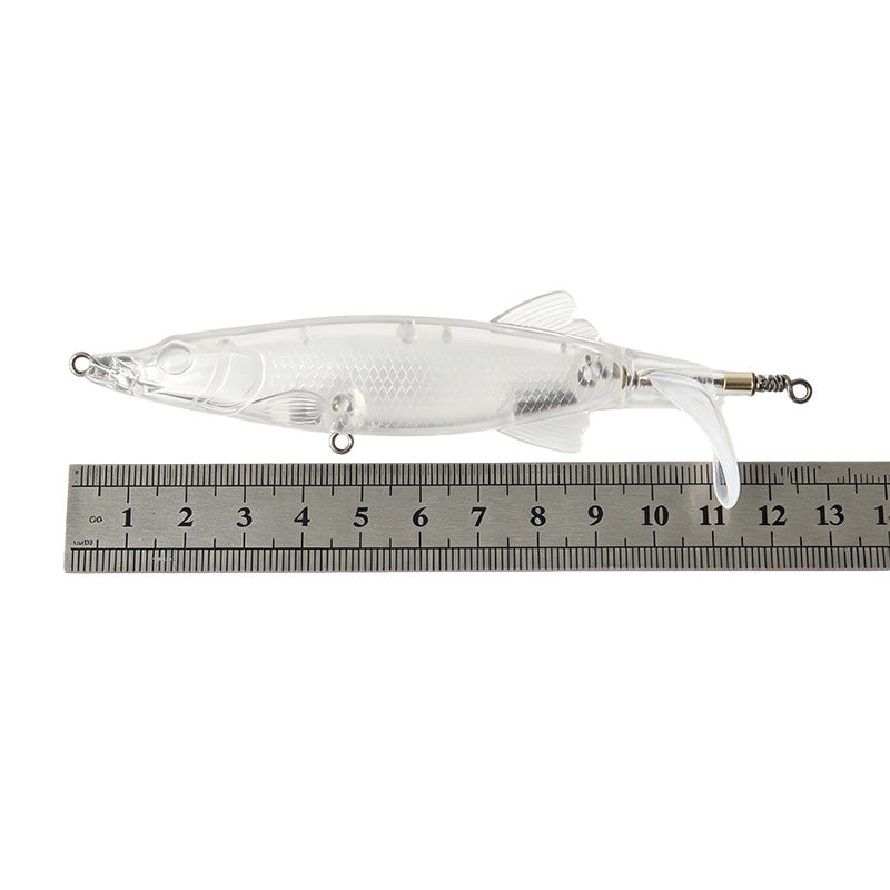 12.5cm/13.7g Alligator Lure with Propeller Blanks BL-270