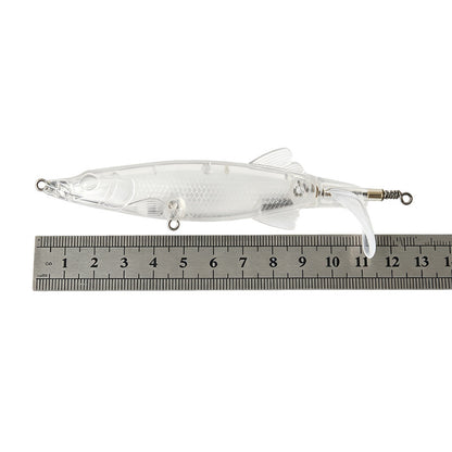 12.5cm/13.7g Alligator Lure with Propeller Blanks BL-270
