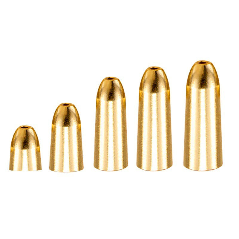 BSK-003 Brass Bullet Sinker Spinner Bodies