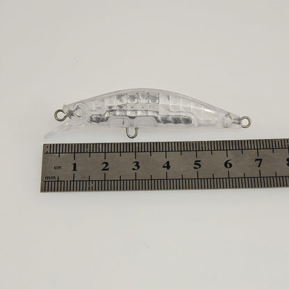 6.5cm/6.8g 3DR-X Mini Sinking Minnow Lure Blanks BL-217