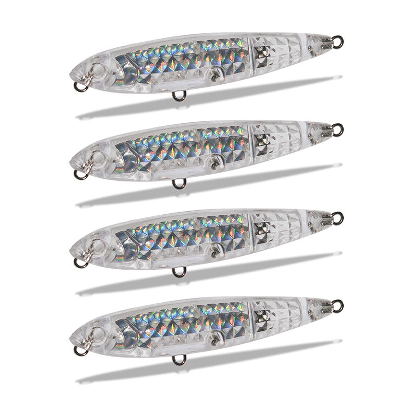7.5cm/7g Insert Holographic Floating Pencil Blanks BL-214