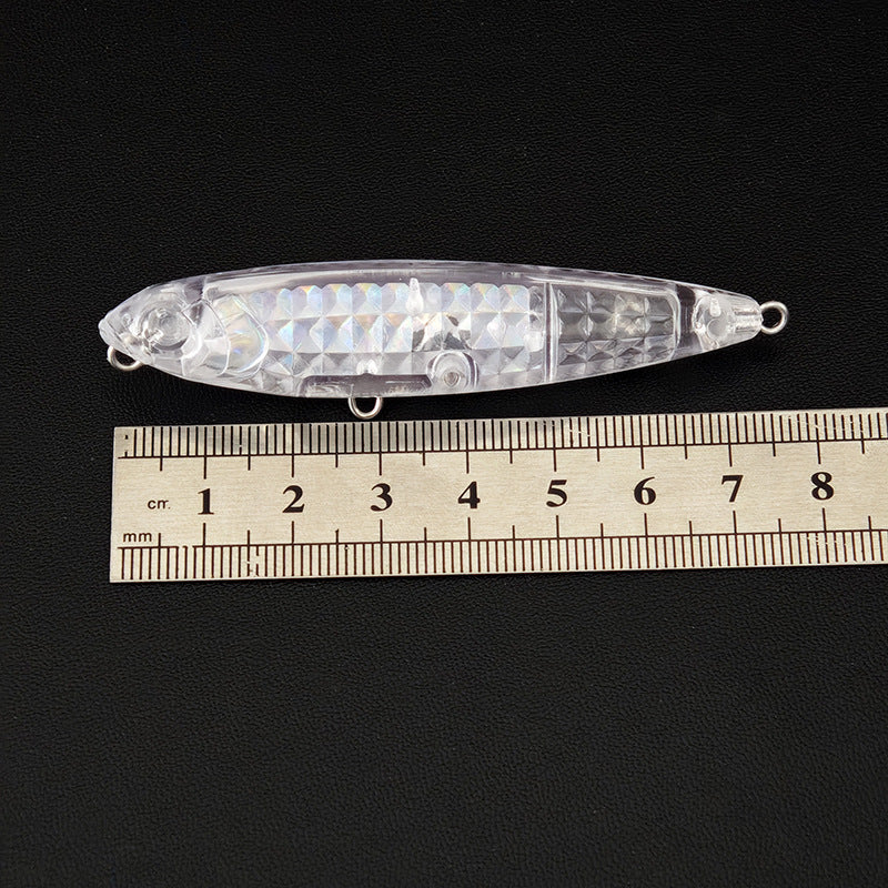 7.5cm/7g Insert Holographic Floating Pencil Blanks BL-214