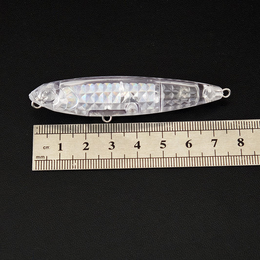 7.5cm/7g Insert Holographic Floating Pencil Blanks BL-214