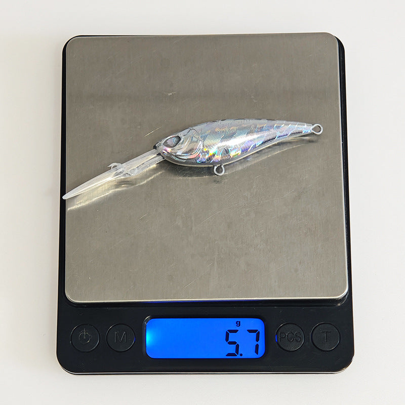 [Foiled] 9.5cm/5.7g Deep Diving Minnow Blanks BL-201-F