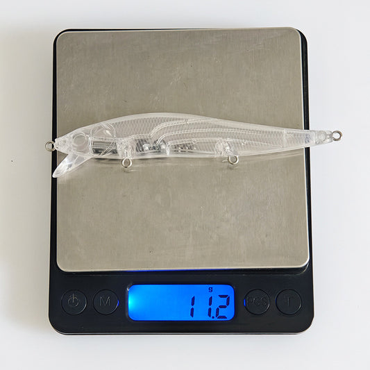 11.5cm/11.2g MB Oneten 110 SR KO Slow Floating Topwater Jerkbait Lure Blanks BL-250