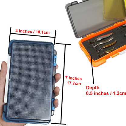 Super Slim Portable Foam Jig Box (DIY Stickers not Available)