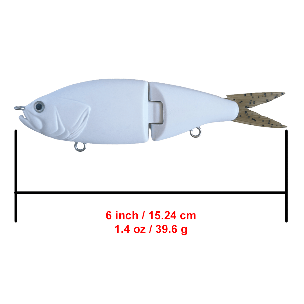 6'' Shad Blanks BL-100 - Peekii Lure