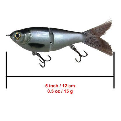 5'' Mini Shad Painted Glide Bait T2A1-A