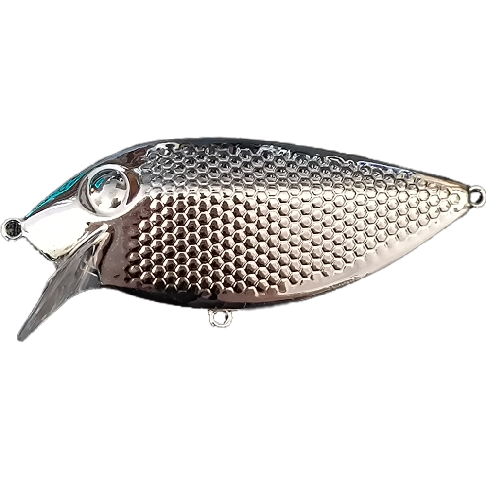 [Chrome] 3" Thinfin Ko Medium Diving Crankbait BL-068-C