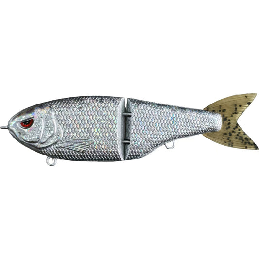 [Bone White&Foiled] 4''&6'' Slow Sinking Glide Bait Blanks BL-266