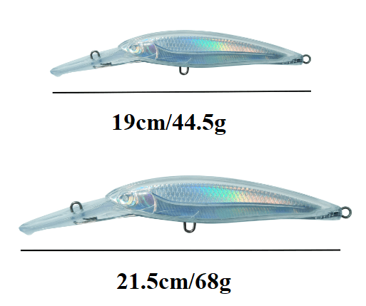 S:19cm/44.5g | L:21.5cm/68g BL-006 - Peekii Lure