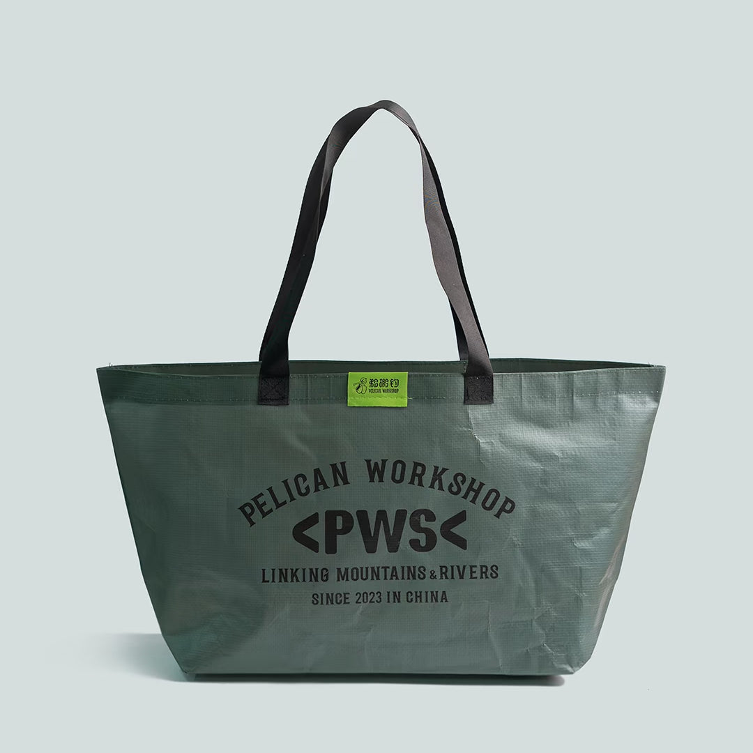 [Redeemable with Points] Eco Friendly Reusable PP Bags for Grocery Shopping Fishing and Daily Use Durable and Lightweight