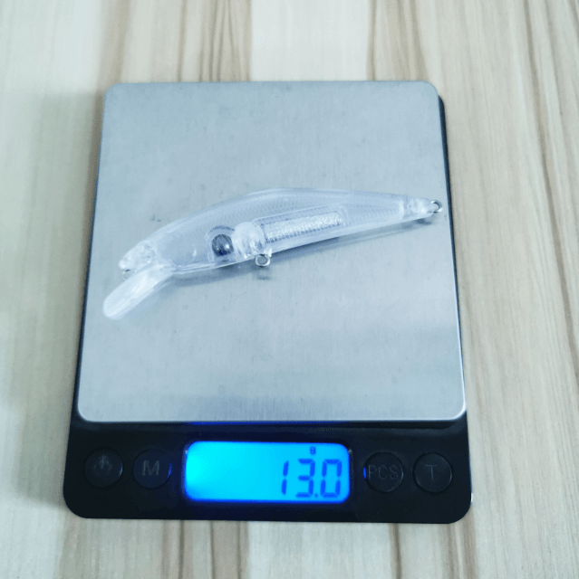 9cm/13g Humpback Sinking Minnow with Wide Lip Blank BL-126